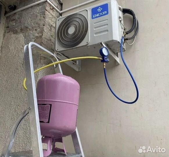 Чистка кондиционеров заправка ремонт монтаж