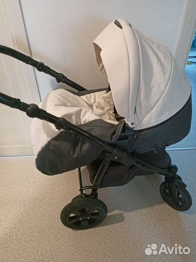 Коляска Tutis Zippy Tapu 3 в 1 светло-серый