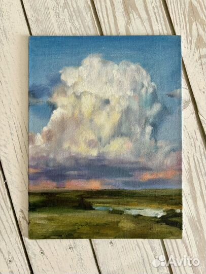 Картины маслом (этюд пейзаж)