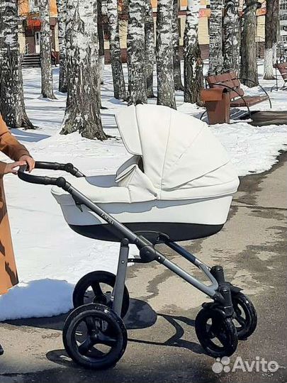 Коляска 2 в 1 эко кожа legacy