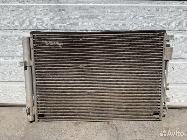 Радиатор кондиционера kia rio 3