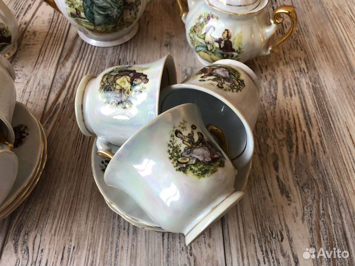 Сервиз чайный (фарфор) zajecar Югославия
