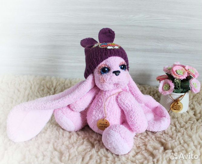 Вязаная зайка