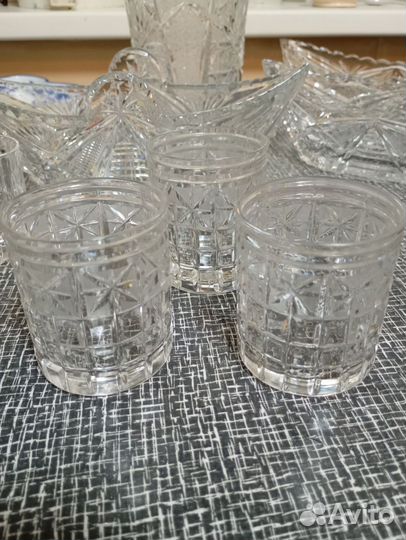 Стопочки хрустальные СССР