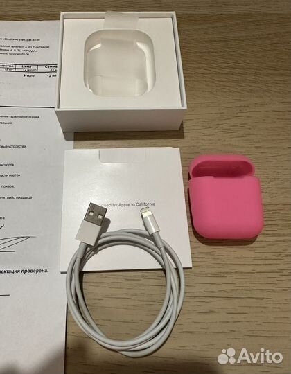 Наушники Apple AirPods 2 новые на гарантии