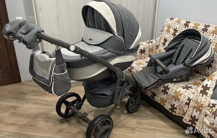 Коляска 2 в 1 Adamex Barletta New B-4