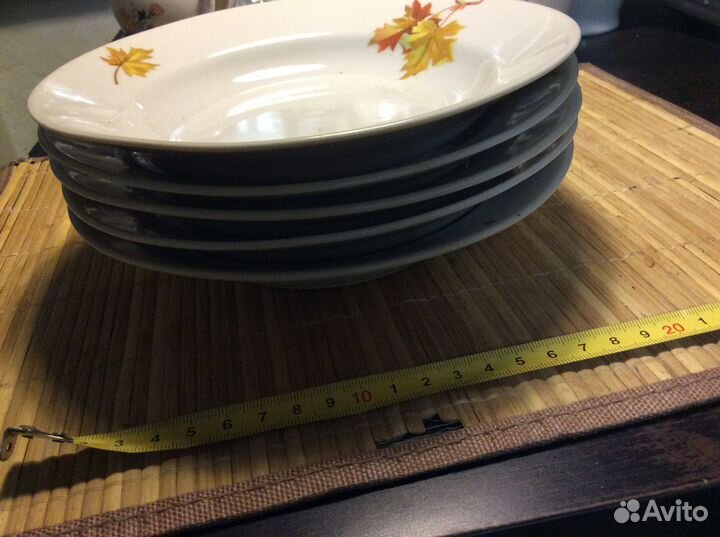 Тарелки суповые (Дулевский фарфор)