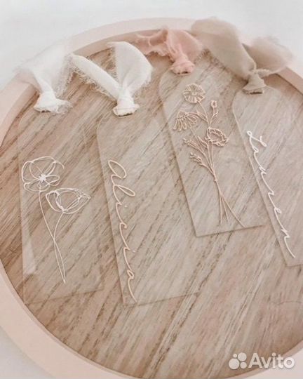 Акриловая заготовка для закладки