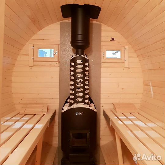 Печь для бани Grill'D Aurora Mini Short