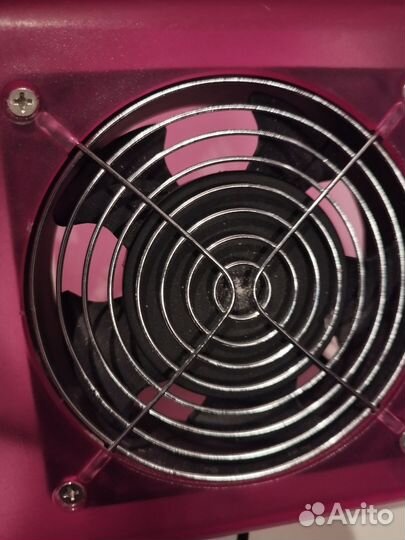 Пылесос для маникюра, вентилятор