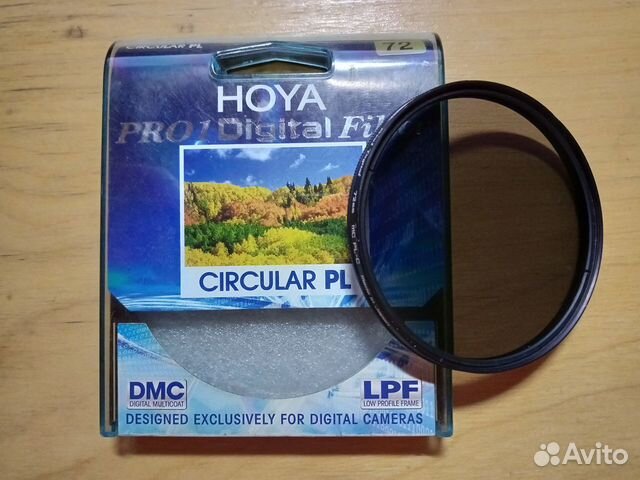 Поляризационный фильтр Hoya PRO1 72 мм