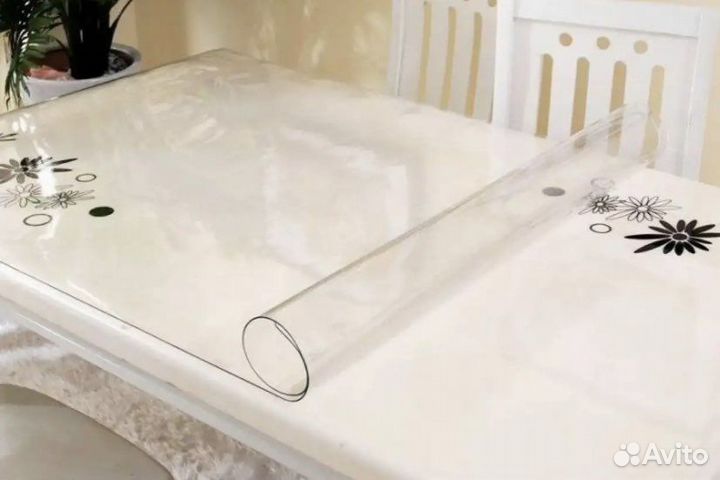Прозрачная скатерть мягкое стекло