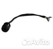 Разъем 6 контактов байонет (розетка) угловой задни