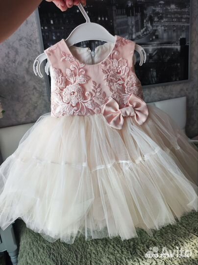 Платье на говасие 74-80