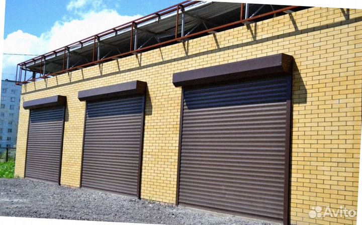 Рольставни на гараж