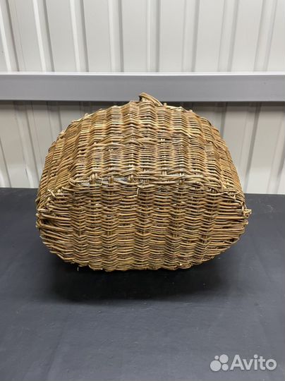 Корзина плетеная СССР с хранения