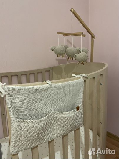 Органайзер на кроватку loomknits новый