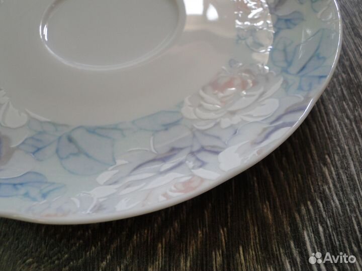 Блюдце Thun Rose Голубая Роза