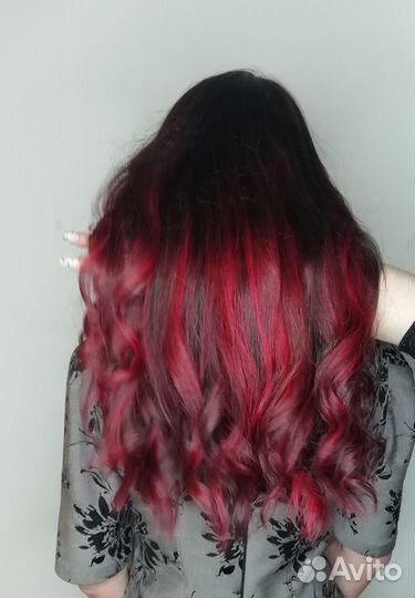 Стрижки окрашивание