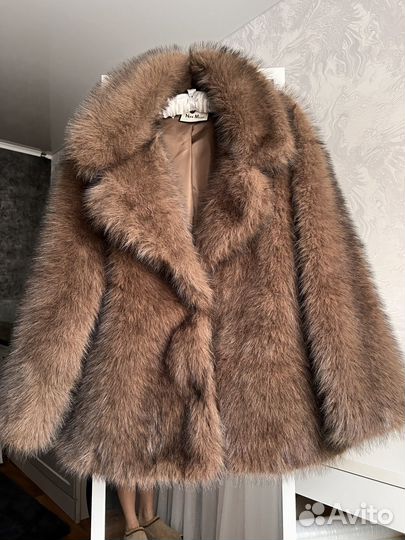 Шуба из эко меха