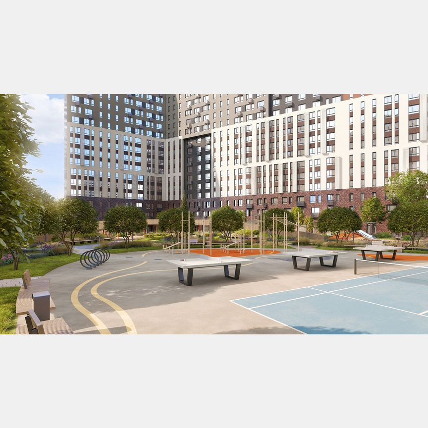 2-к. квартира, 57,6 м², 18/19 эт.