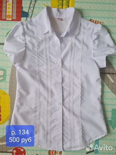 Блузка белая