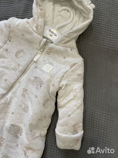 Флисовый комбинезон 68