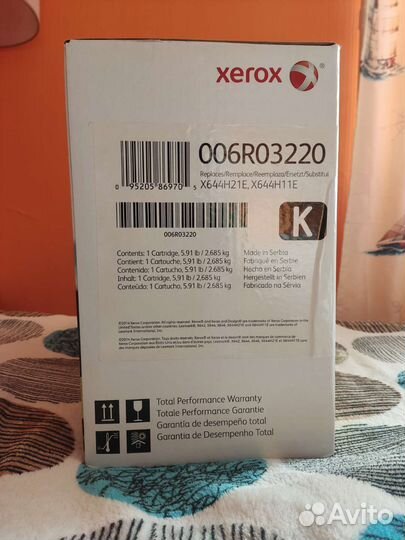 Картридж Lexmark X646