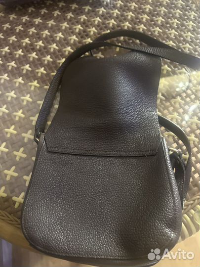 Сумка кожаная abricot кроссбоди