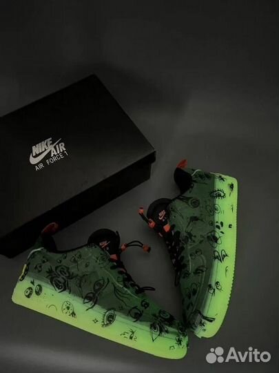 Nike Air Force 1 Low Experimental Halloween Grey