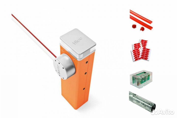 Nice l9bar8kit шлагбаум автоматический 8 метров