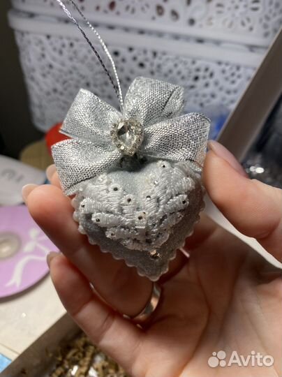 Ёлочные мини игрушки