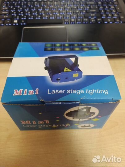 Проектор для светомузыки mini