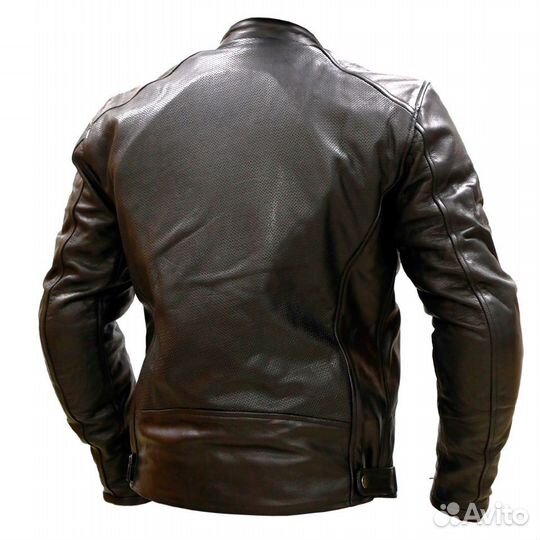 Мотокуртка кожаная мужская для мотоцикла MCP