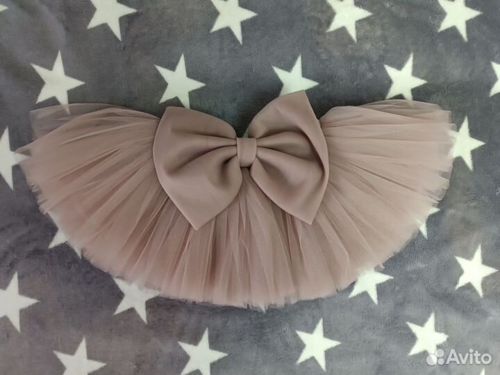 Пышная юбка и боди для девочки 74-80