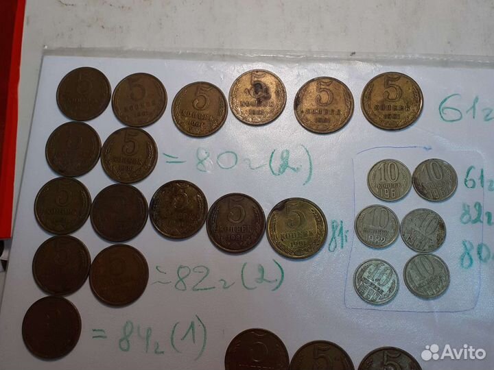 Монеты ссср, банкноты
