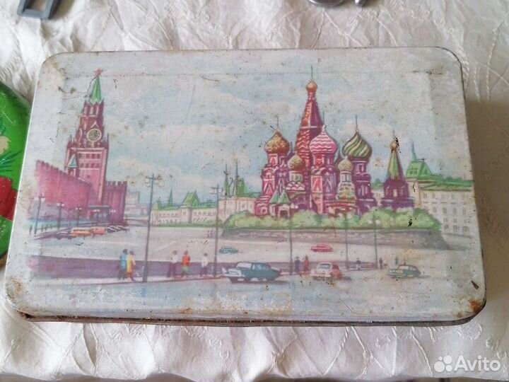 Банки коробки ключи винтаж СССР