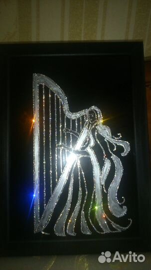 Картина из страз Сваровски 