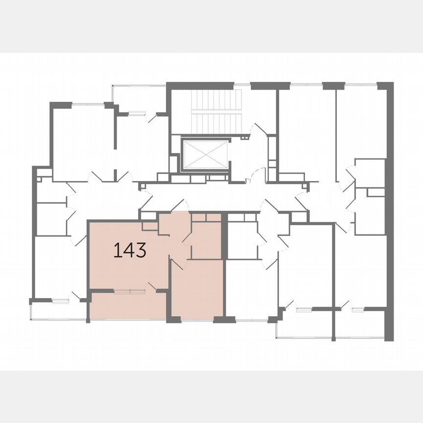 1-к. квартира, 40,1 м², 7/10 эт.