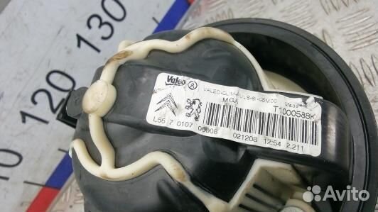 Моторчик печки peugeot 308 1 (LBE05KK01)