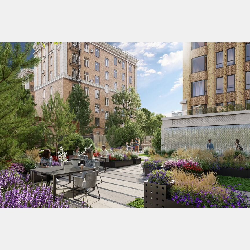 2-к. апартаменты, 74,3 м², 7/21 эт.