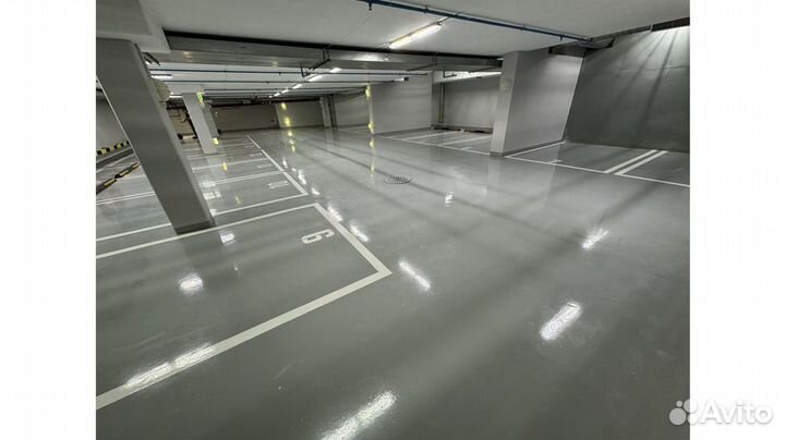 Промышленные полы для подземного паркинга