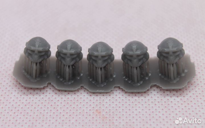 Головы/Битсы для миниатюр Warhammer Космодесант