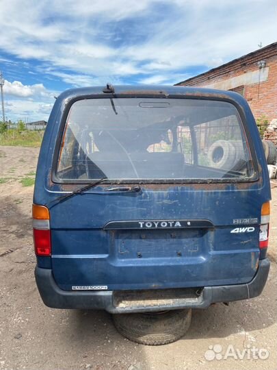 Toyota hiace 4wd на запчасти