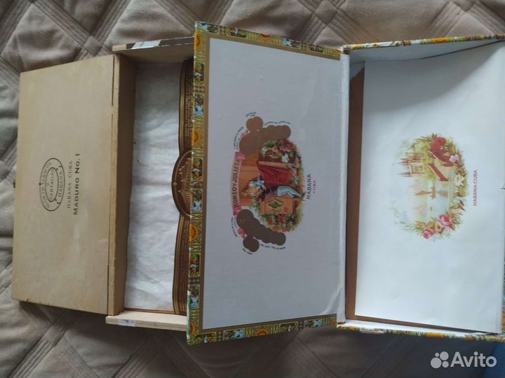 Коробка от сигар(пустая)