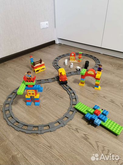 Железная дорога+конструктор
