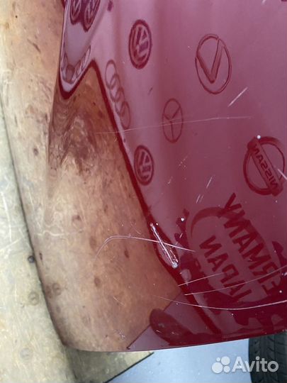 Капот красный VolksWagen A4 B6