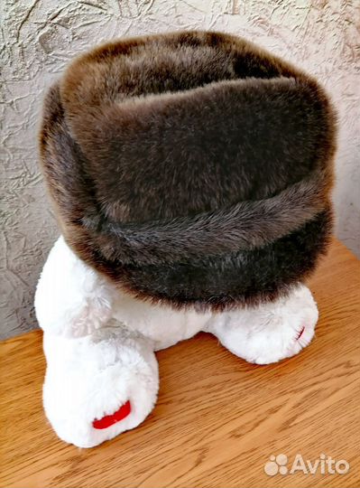 Шапка мужская из нерпы