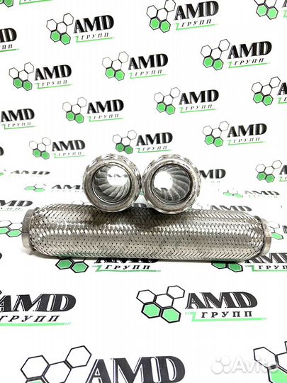 Гофра глушителя трёхслойная для Kia Ford Opel PG