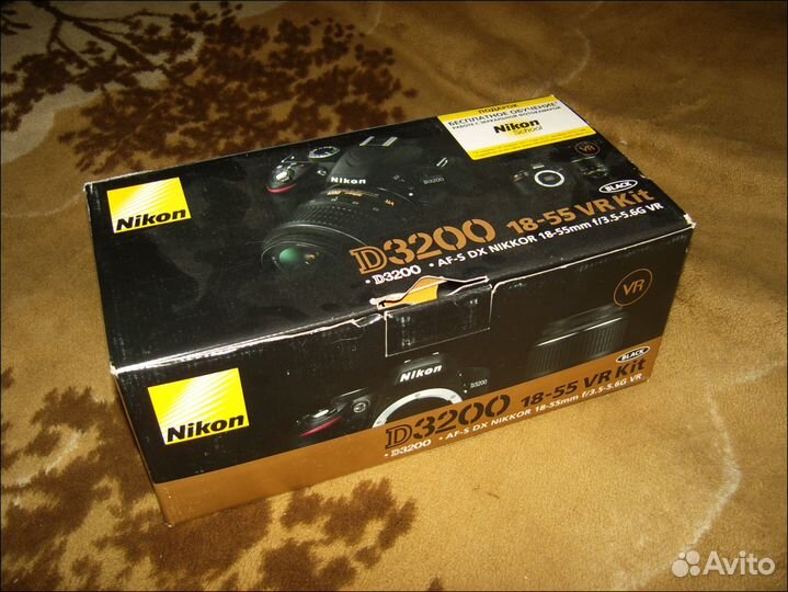 Коробки для Nikon D-3200 и другие